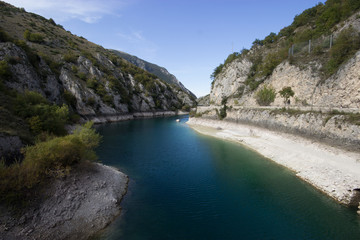 Fototapeta na wymiar Lago San Domenico