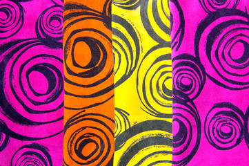 Colorfull real leather