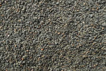 Gray macadam background texture