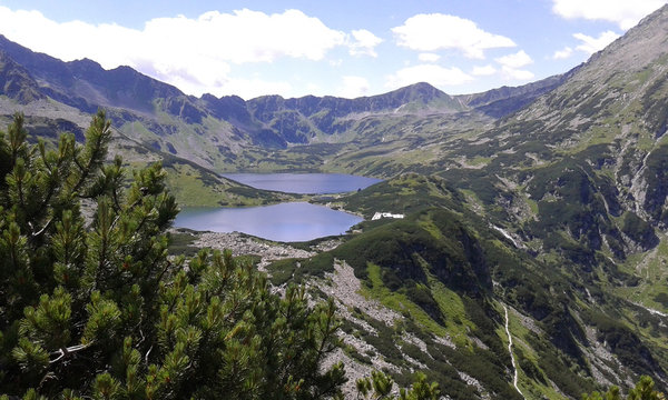 Fototapeta góry Tatry - Dolina Pięciu Stawów