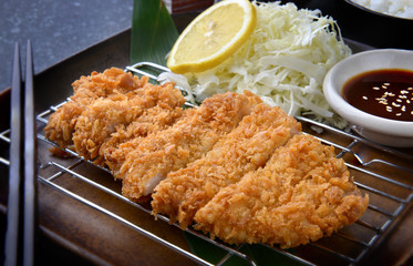 Japanese deep fried pork.