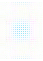 blue full page centimeter Dot Paper vector
