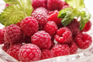 The first fragrant raspberry