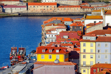 Porto. Aerial view of the city.