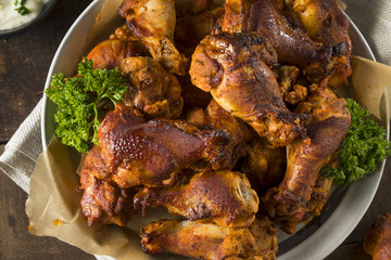 Spicy Smoked Chicken Wings