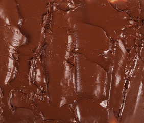 Cream chocolate background and texture