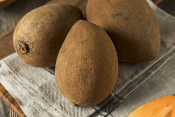 Raw Organic Brown Mamey Fruit