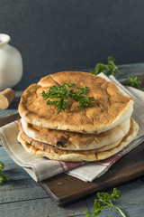 Homemade Organic White PIta Bread
