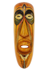 Abstract wooden ritual mask