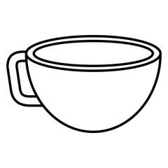 coffee cup isolated icon vector illustration design