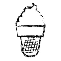 ice cream isolated icon vector illustration design