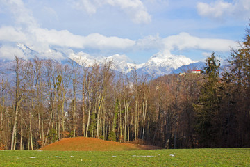 Fototapeta na wymiar Kamnik Alps, Slovenia