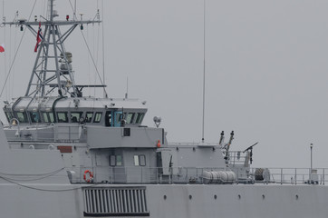 MINEHUNTER - Command post at the Norwegian warship