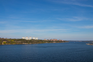 Fototapeta na wymiar Lidingo island in Stockholm, the capital of Sweden.