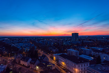 Darmstadt Sonnenuntergang 2