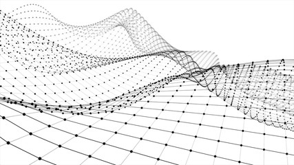 Wireframe - a skeletal three-dimensional model in which only lines and vertices are represented 3d...