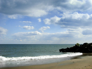 Shoreline with Rocks