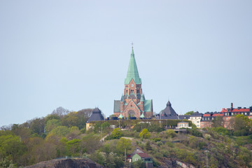 Fototapeta premium Sofia Church in Stockholm, the capital of Sweden.