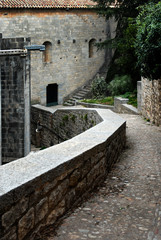 Barcelona Walled Walkway