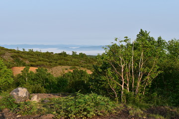 Fototapeta na wymiar 望岳台からの景色