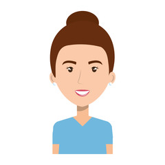 surgeon Professional woman of health vector illustration design