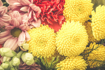 Close-up flowers composition