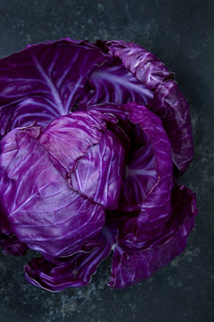 One red cabbage