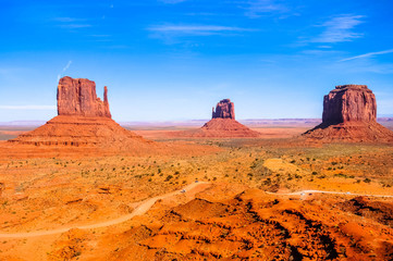 Naklejka premium Monument Valley, Utah, USA