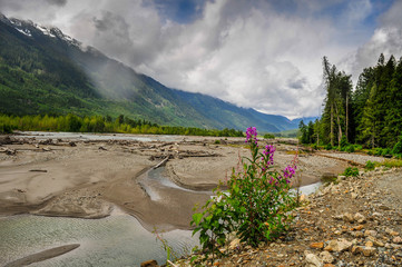 Upper Lillooet River Valley. - Pemberton, British Columbia, Canada - Summer 2016