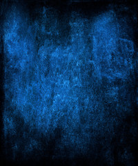 Blue grunge abstract texture background.