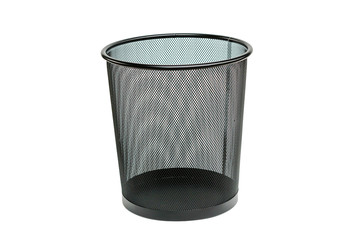 garbage bin isolated on white background
