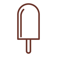 freshness Popsicle isolated icon vector illustration design
