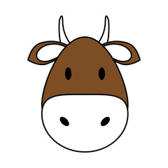 cute bull design