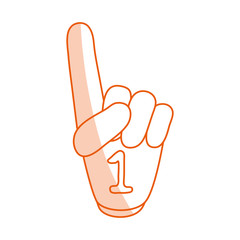 number one glove design