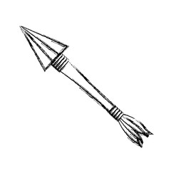 isolated sport arrow icon vector illustration graphic design