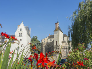 The castle of Ancenis, Loire Atlantique departement, France