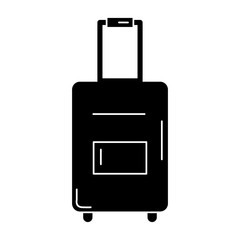 suitcase travel isolated icon vector illustration design vector illustration design
