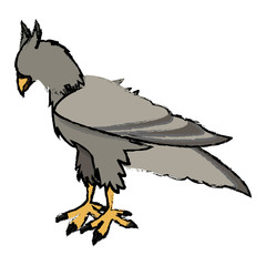 griff creature animal bird mythical image vector illustration