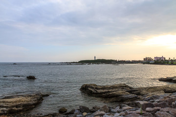 Fototapeta na wymiar 白浜町からみた海の風景
