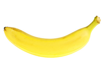 Banana isolated over white background
