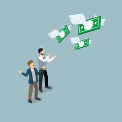 businessman lost their money