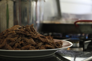  Cooked steak