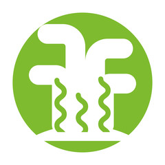 marine coral sealife icon vector illustration design