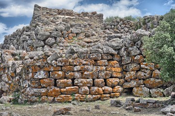 Nuraghe Arrubiu. Orroli, Sardegna