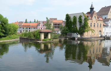 Obraz premium Werra in Eschwege
