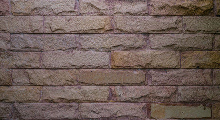 Brick wall texture background for interior, exterior or industrial construction concept design.