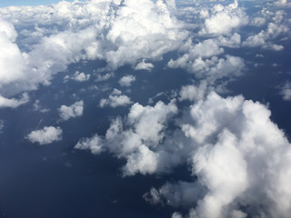 Clouds from the plane