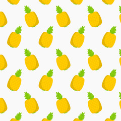 pineapple pattern vector design