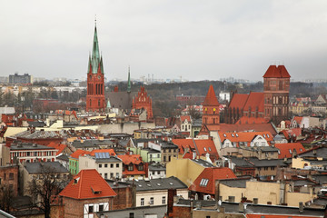 Fototapeta na wymiar View of Torun. Poland