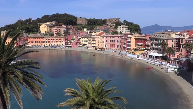The Silent Bay in Sestri Levante, Liguria, Italy